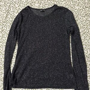 Sparkly Long Sleeve Top